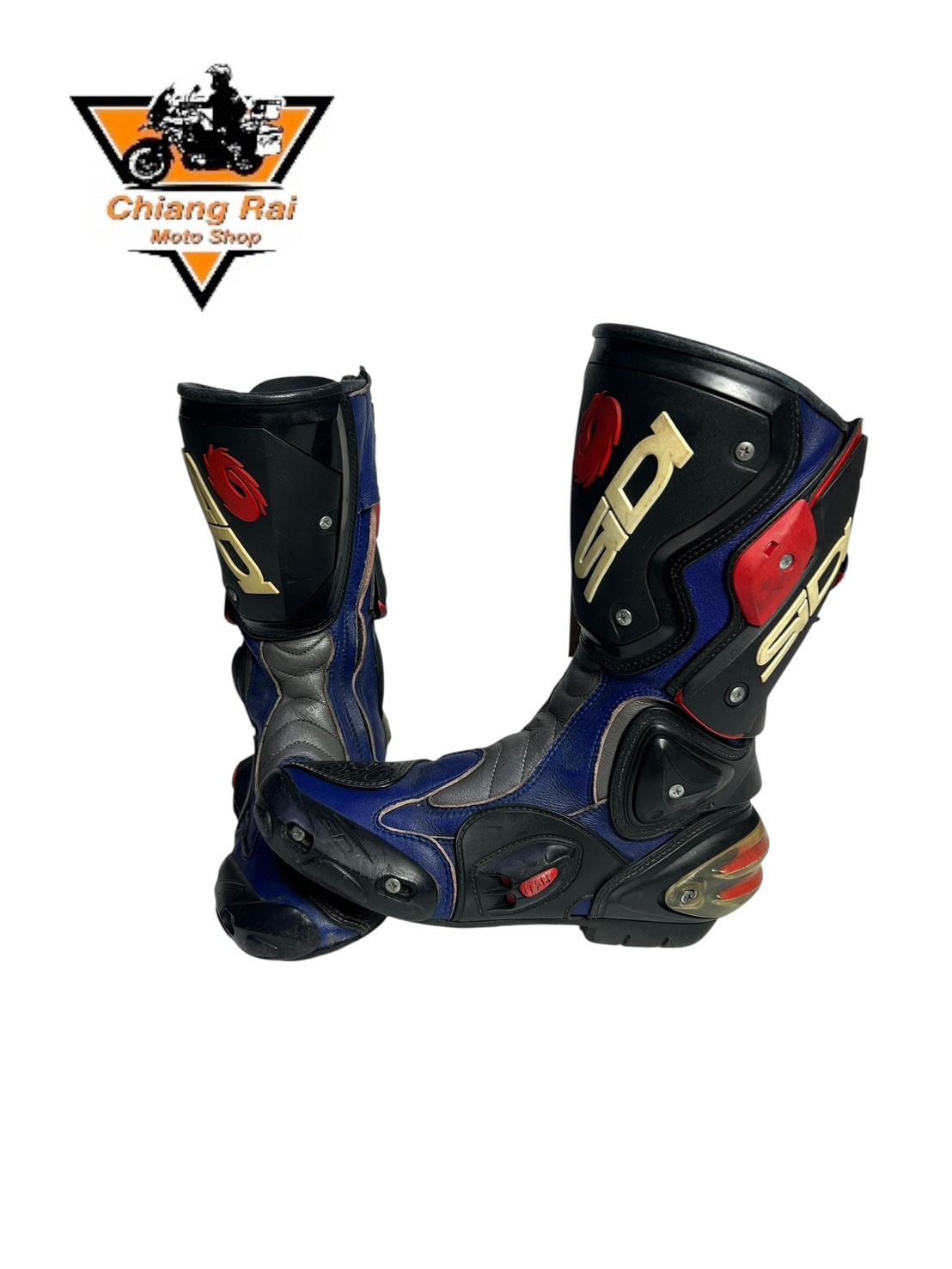 รองเท้าขี่มอเตอร์ไซด์( มือสอง) RCBT-134 Size ขนาดจากป้าย 39:EUR / 6:UK / 24.5:Cm.(SIDI)