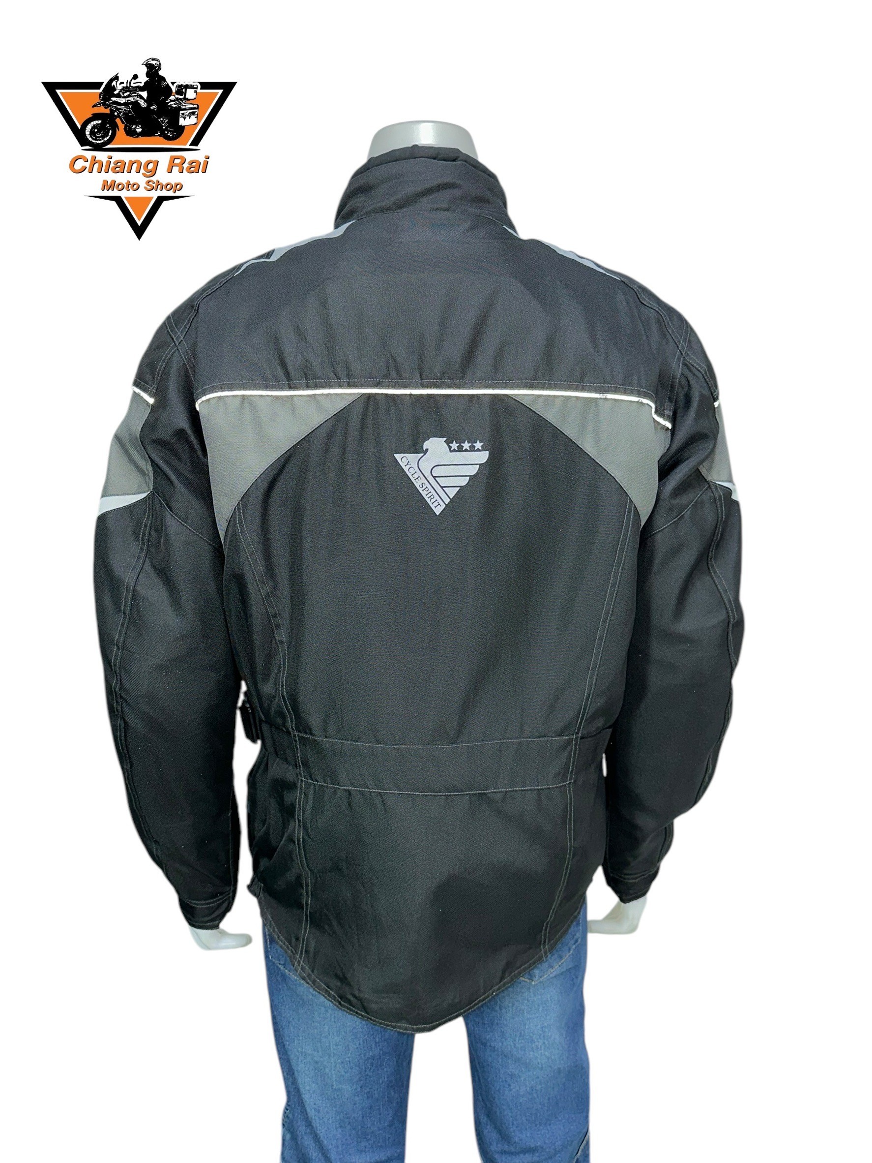 เสื้อขี่มอเตอร์ไซด์( มือสอง) RCTA 704 อก 48" ยาว 27 (L) **CYCLE SPIRIT**