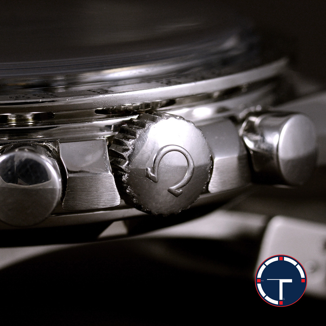 Omega Speedmaster Broad Arrow Co‑Axial Chronometer Chronograph Cal.3313 หน้าปัดสีดำ กระจกSapphire สายเหล็กแท้ หลังเปลือย กล่องใบครบ นาฬิกาปี2006 Automatic ขนาด 42 mm