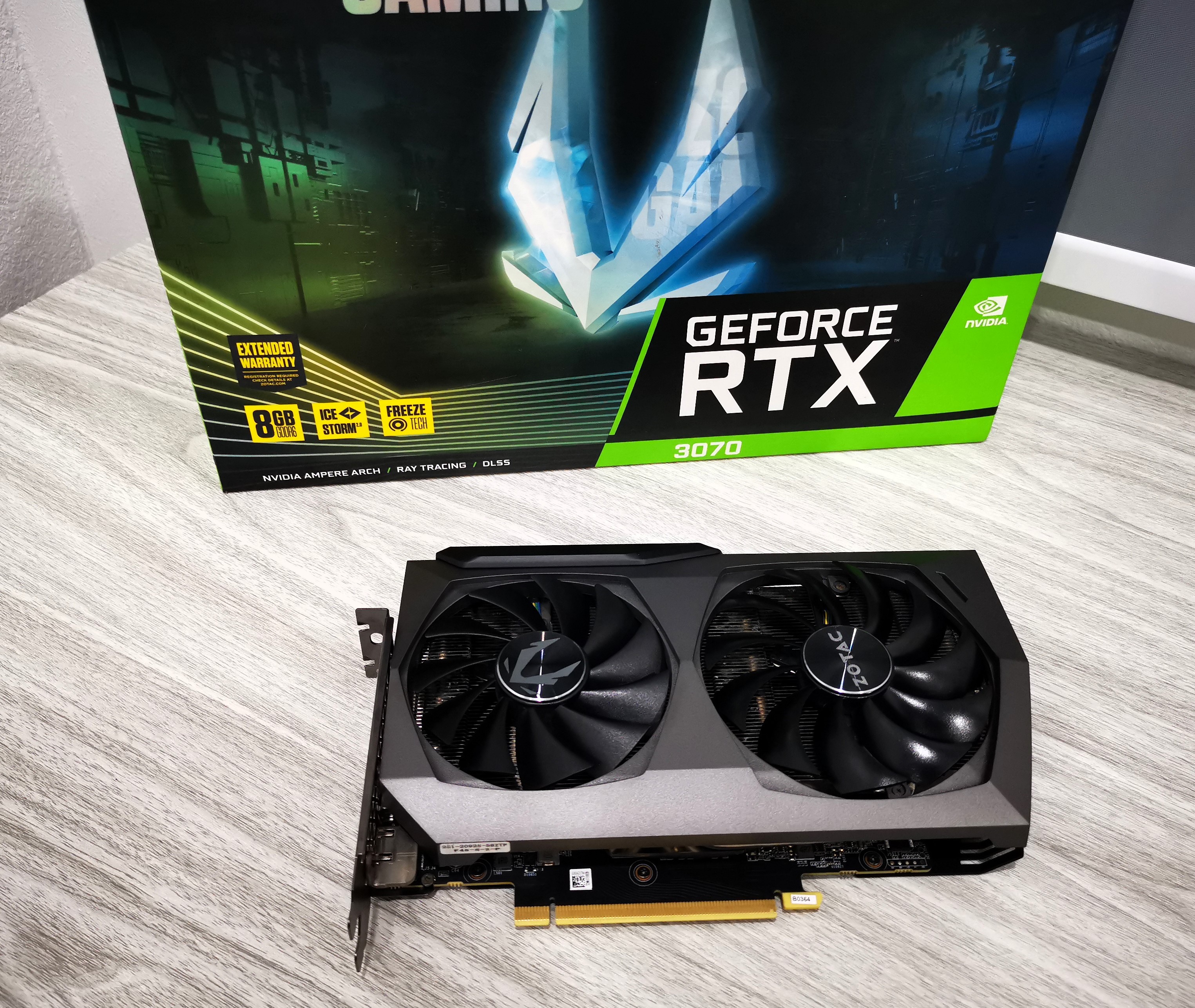 ZOTAC GAMING RTX 3070 TWIN EDGE OC - 8GB GDDR6