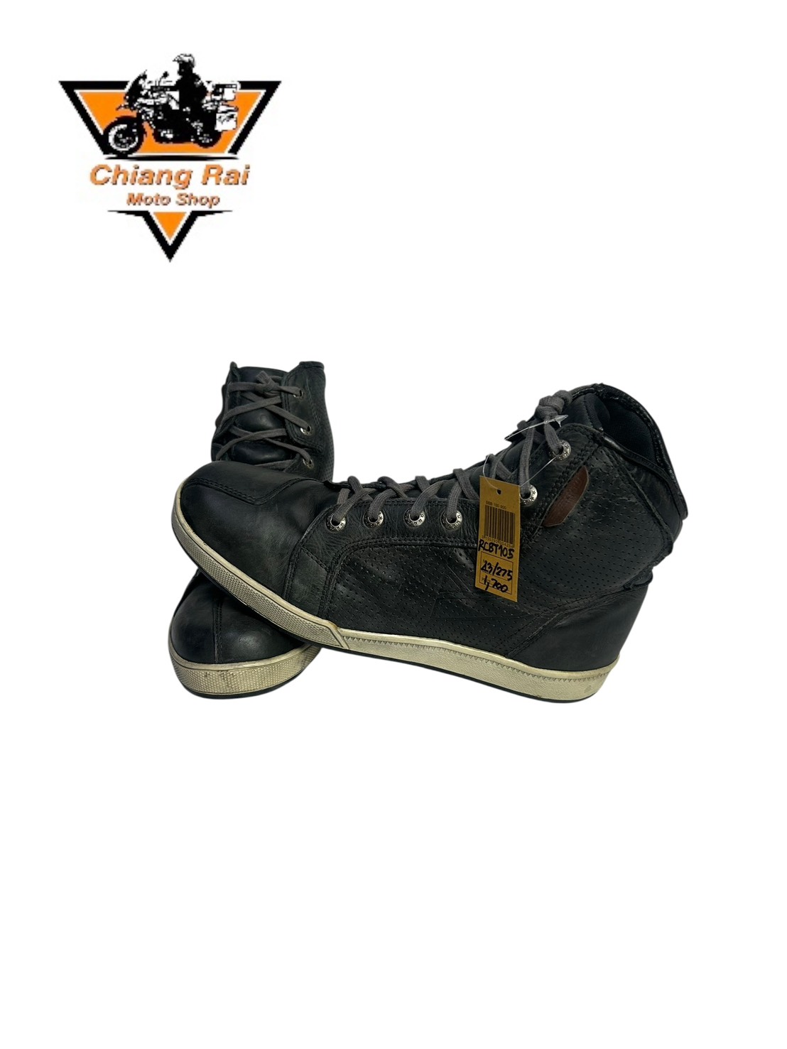 รองเท้าขี่มอเตอร์ไซด์( มือสอง) RCBT-105 Size ขนาดจากป้าย 43:EUR / 9:UK / 27.5:Cm.(MODEKA)