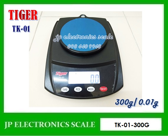 เครื่องชั่งดิจิตอล300กรัม เครื่องชั่งในครัวเรือน300กรัม เครื่องชั่งตั้งโต๊ะ300g เครื่องชั่งน้ำหนักละเอียดสูง300g ตาชั่ง300กรัม ความละเอียด0.01g ยี่ห้อ Tiger รุ่น TK-01-300G