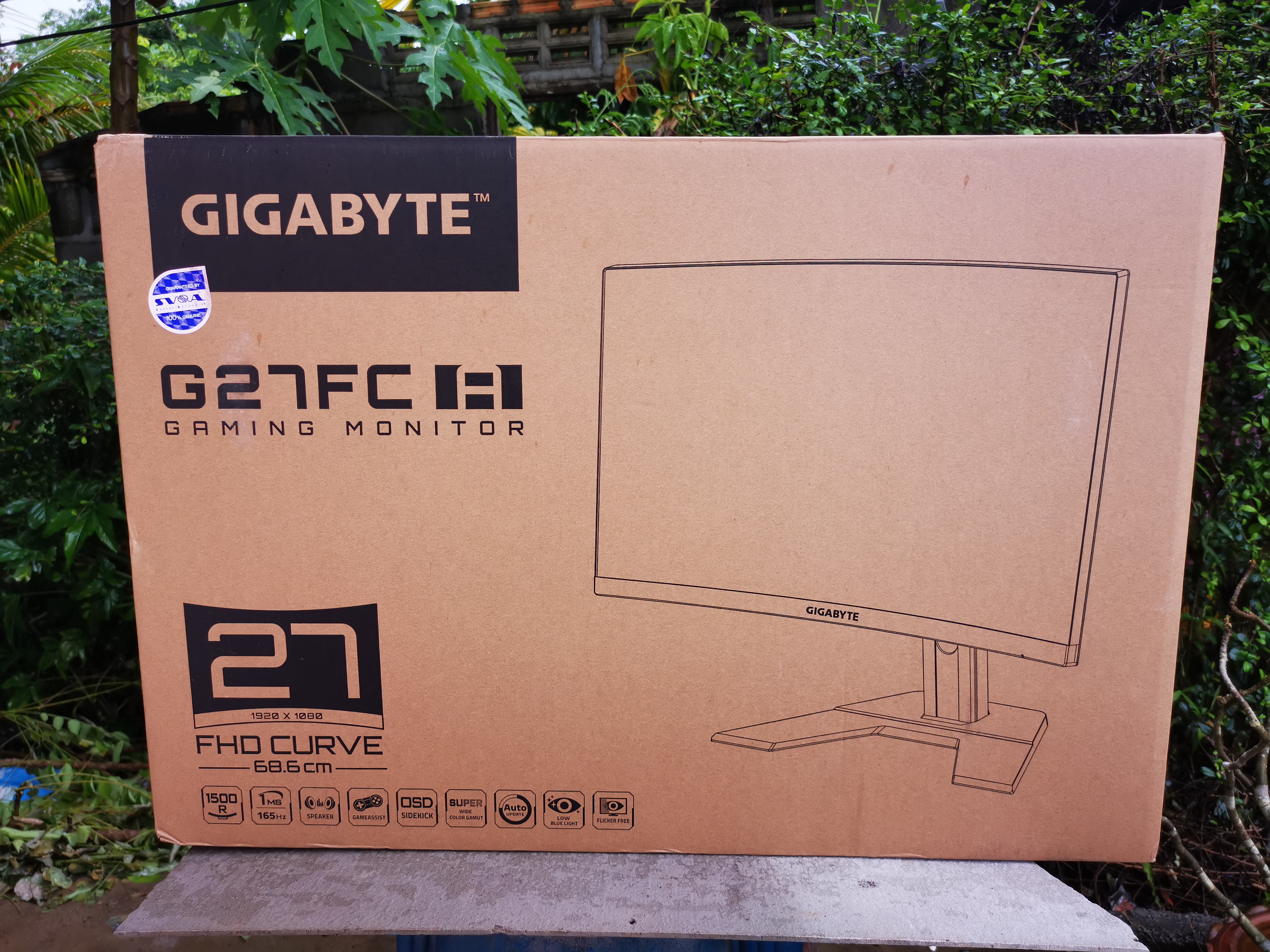Monitor GIGABYTE G27FC A CURVE 165Hz
