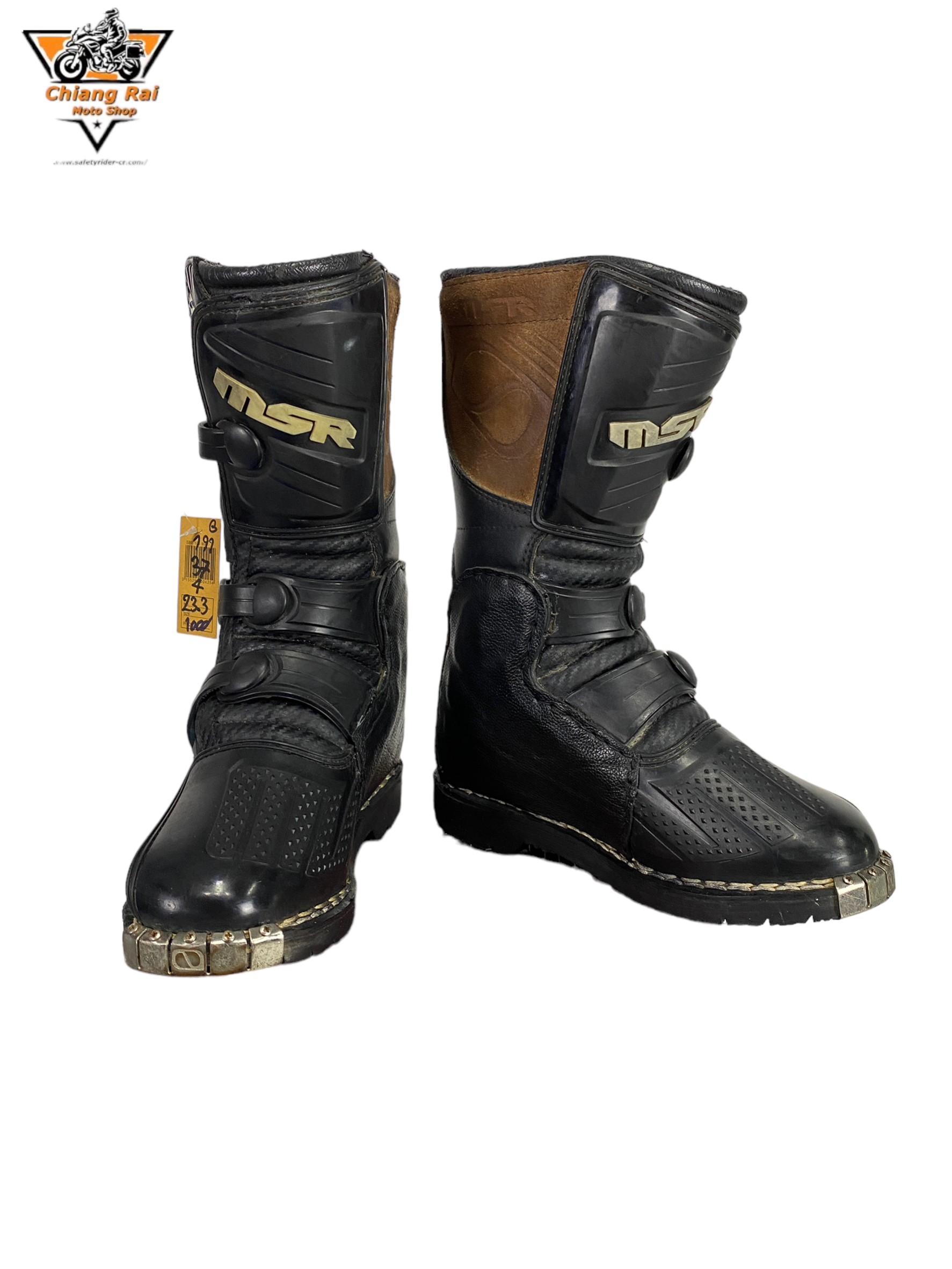 รองเท้าขี่มอเตอร์ไซด์( มือสอง) RCBS-199 Size ขนาดจากป้าย 37:EUR / 4:UK / 23.3:Cm.(MSR)