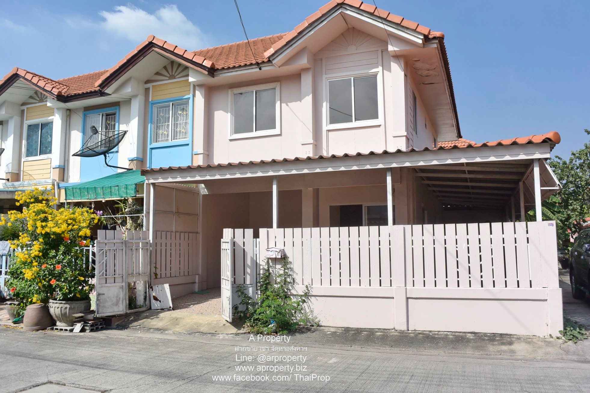 ขาย พฤกษา38 บางกรวย-ไทรน้อย หลังมุม