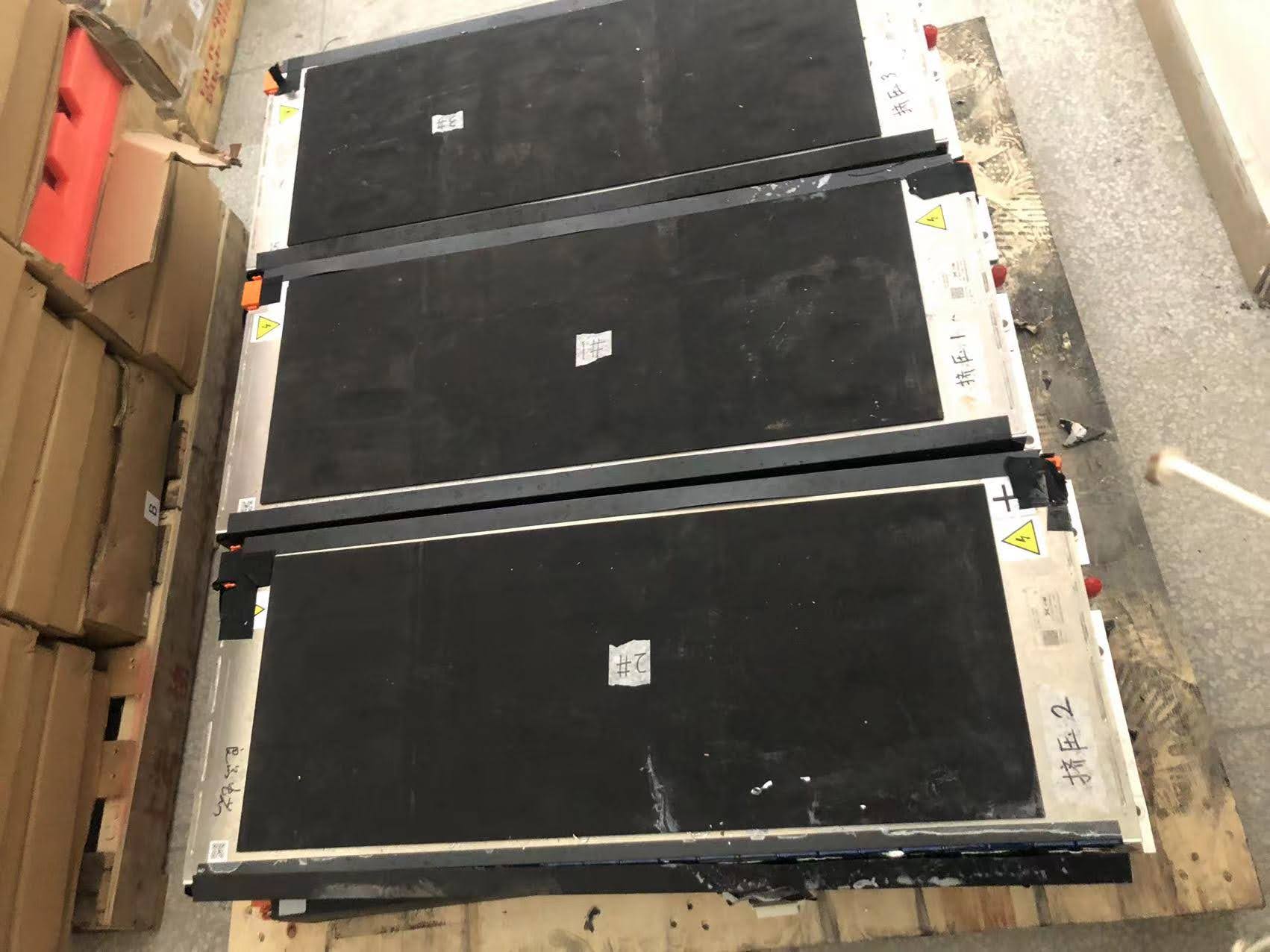 แบตเตอรี่ลิเธียมยกแพจากรถไฟฟ้า ev car battery chassic จากรถไฟฟ้ายกคัน ระดับ 350v 400v ของ CATL , BYD รถไฟฟ้าจีน