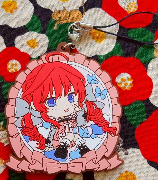 พวงกุญแจ นากาโนะ นิโนะ Nino Nakano จ้าสาวผมเป็นแฝดห้า The Quintessential Quintuplets จากญี่ปุ่น Size : 7.5 cm