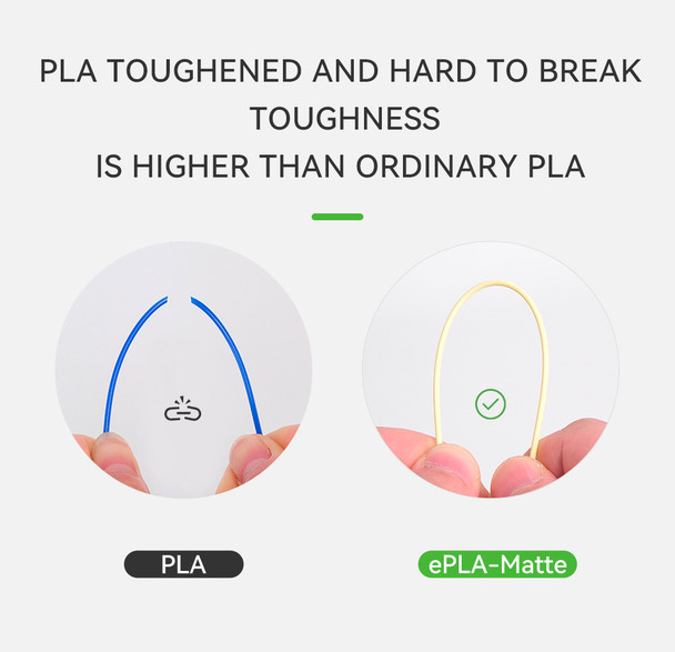 # Almond Yellow สีเหลือง # eSUN ePLA-Matte 1.75mm 3D Printer Filament วัสดุการพิมพ์ Dimensional Accuracy +/- 0.03 mm
