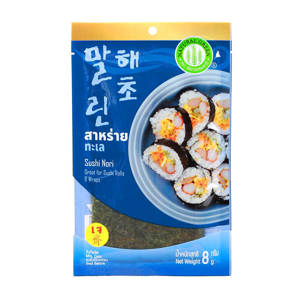 ROASTED SEAWEED - สาหร่ายทะเลถุงเล็ก (ห่อข้าวญี่ปุ่น)