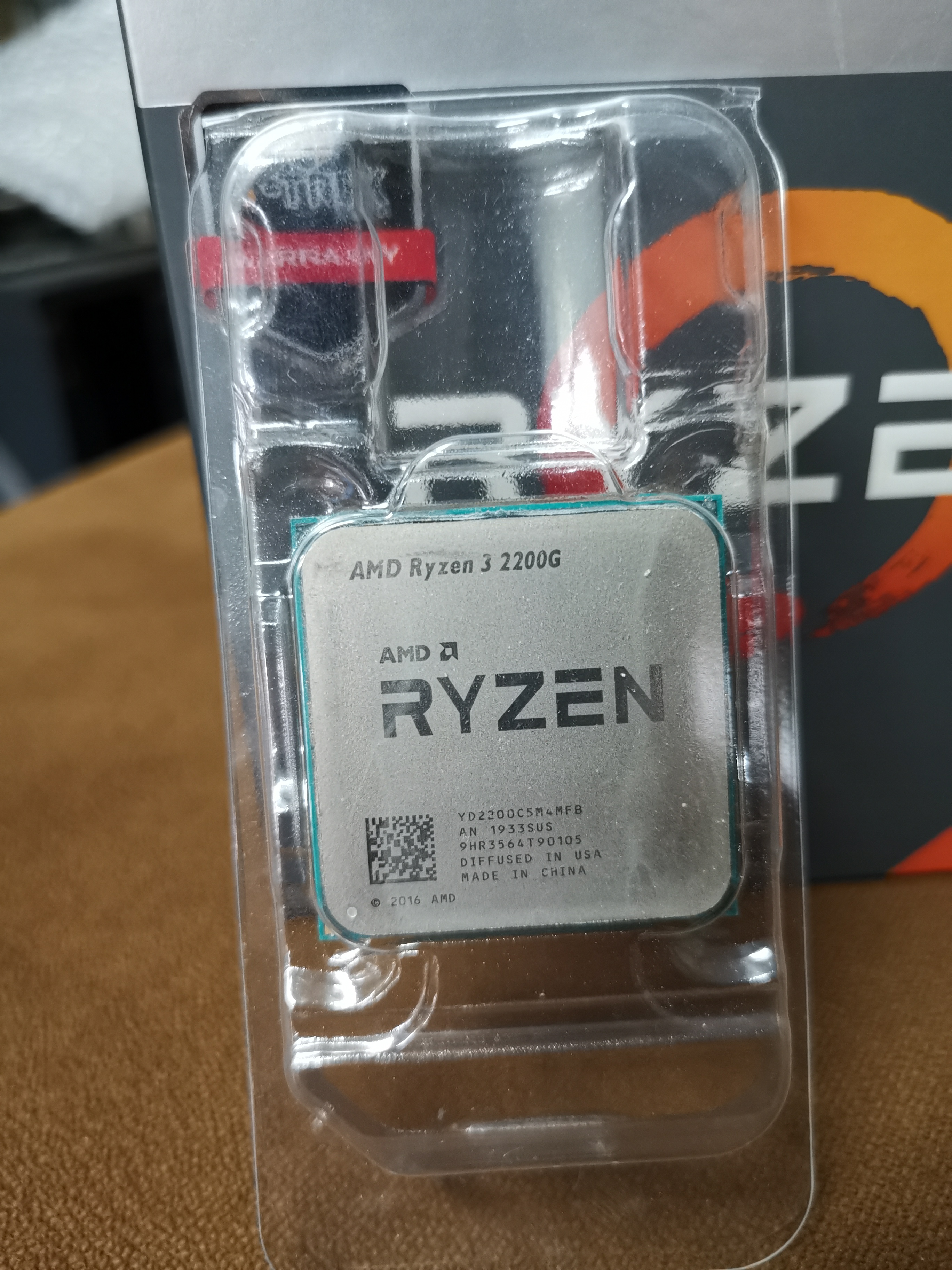CPU AMD Ryzen 3 2200G