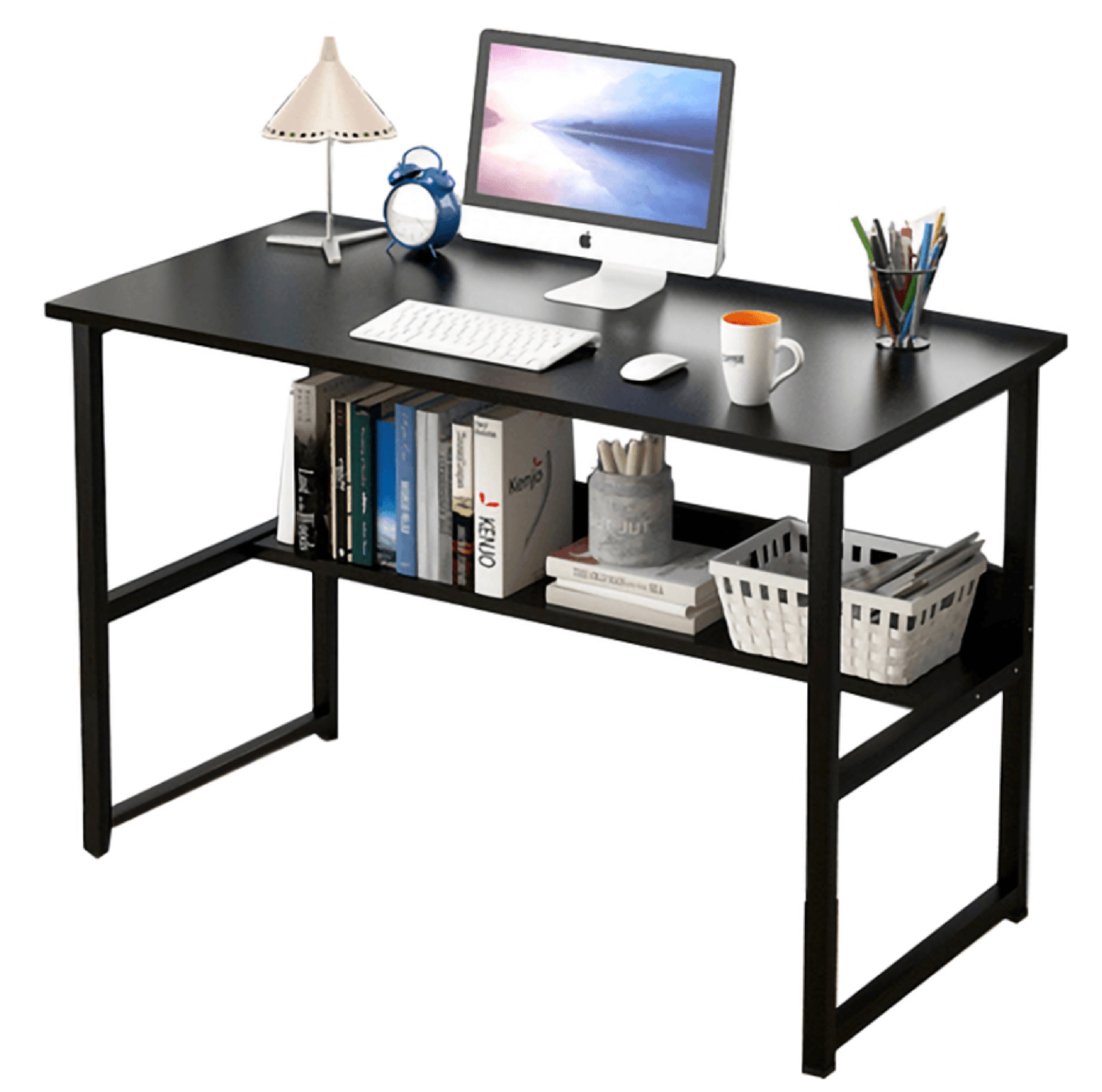 SMITH โต๊ะทำงาน รุ่น HD002 ขนาด 48x120x73ซม. สีดำ