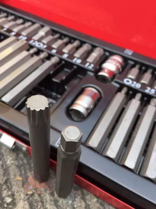 ชุดเซตขันน๊อตหกเหลี่ยม 40 ชิ้น