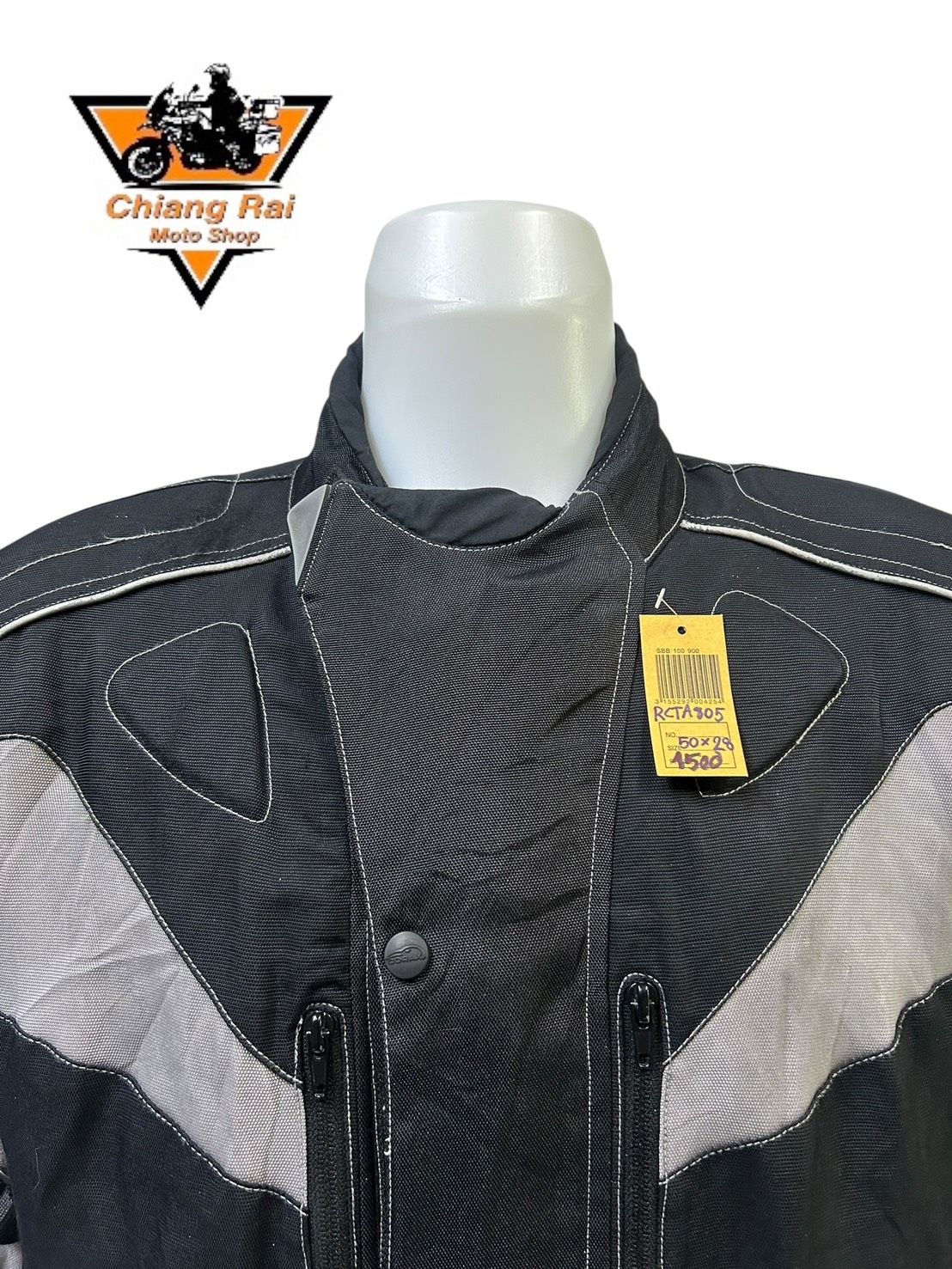 เสื้อขี่มอเตอร์ไซด์( มือสอง) RCTA 805 อก 50" ยาว 28 (XL) **CORAX**