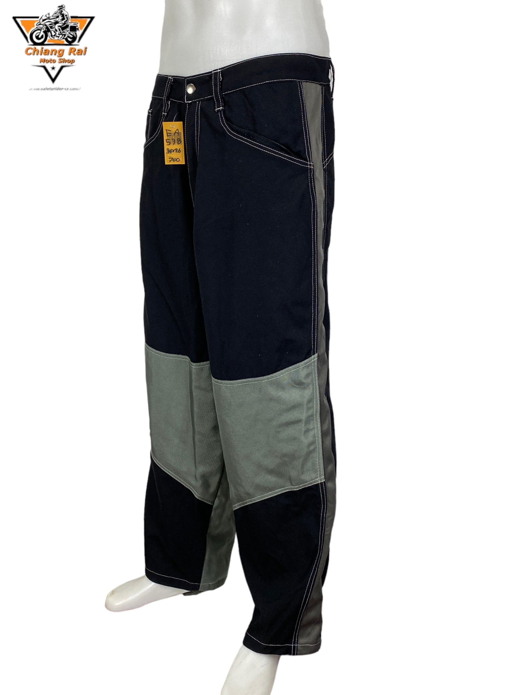 กางเกงสำหรับขี่มอเตอร์ไซด์ ( มือสอง ) E&A 598: เอว 34" ยาว 26" **BERMBANGER**