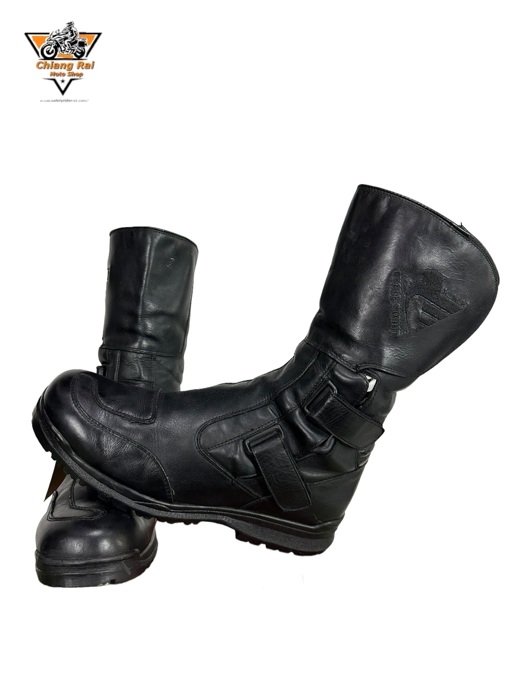 รองเท้าขี่มอเตอร์ไซด์( มือสอง) RCBS-751 Size ขนาดจากป้าย 45:EUR / 10:UK / 27.9:Cm.(CYCLE SPIRT)