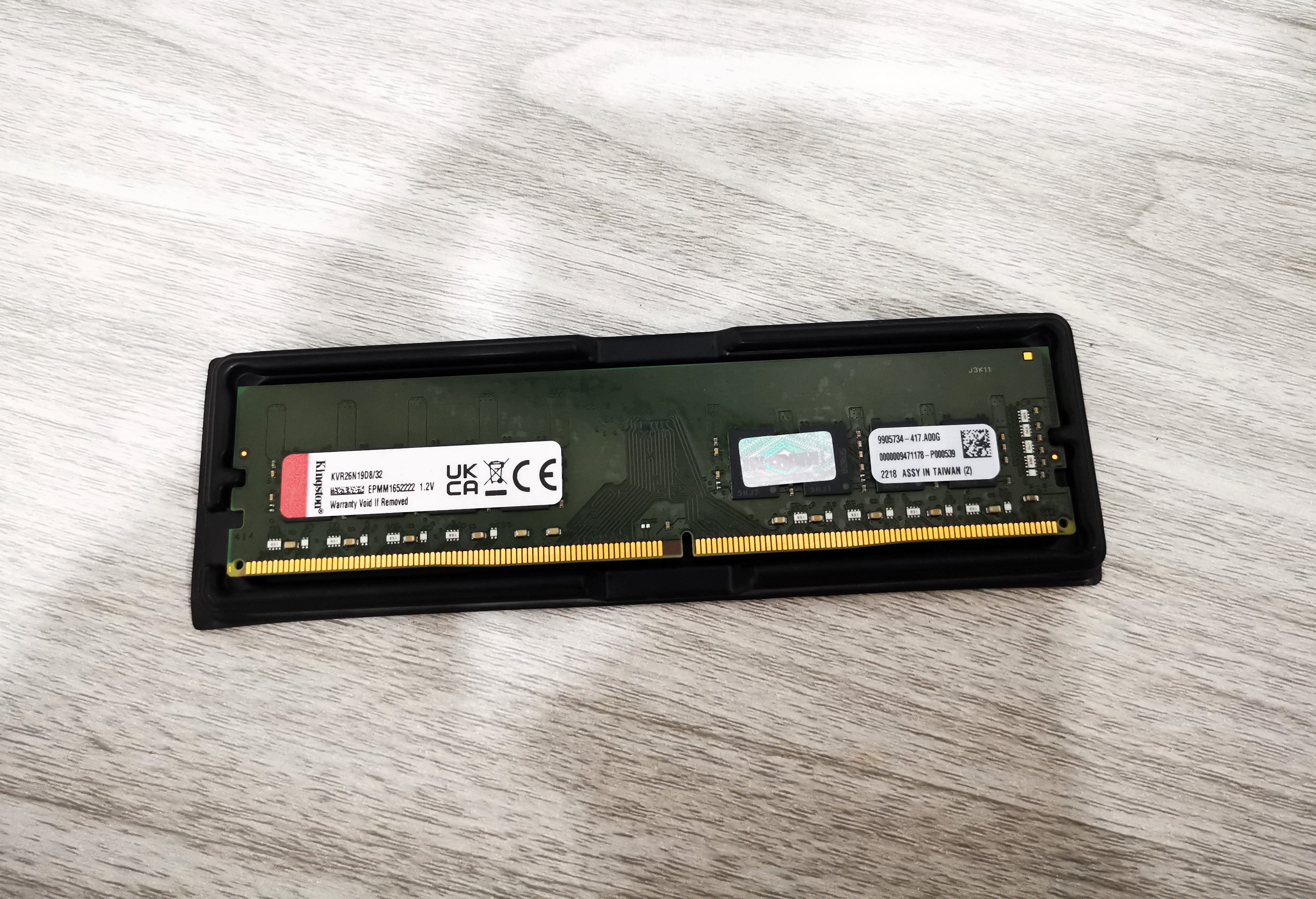 Ram Kingston DDR4 32GB(32*1)/2666