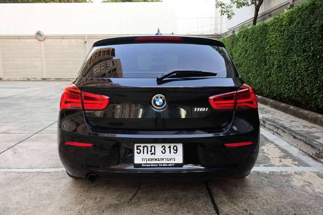 BMW 118i Sport ปี 2016