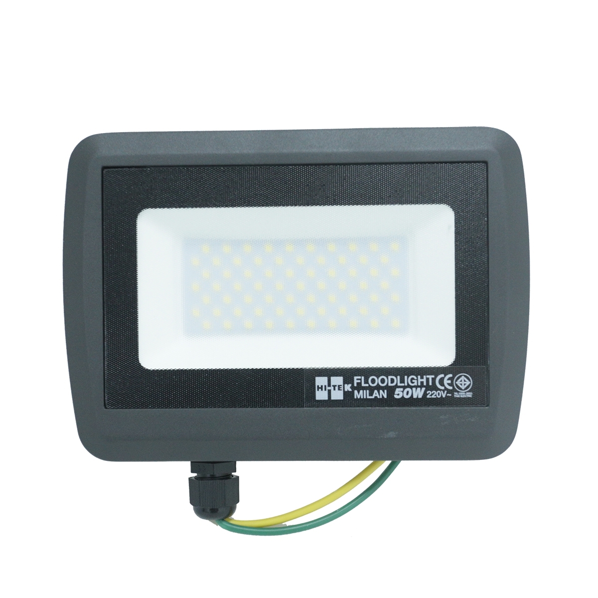 HI-TEK สปอร์ตไลท์ LED IP65 50 วัตต์ มิลาน (DAY LIGHT)