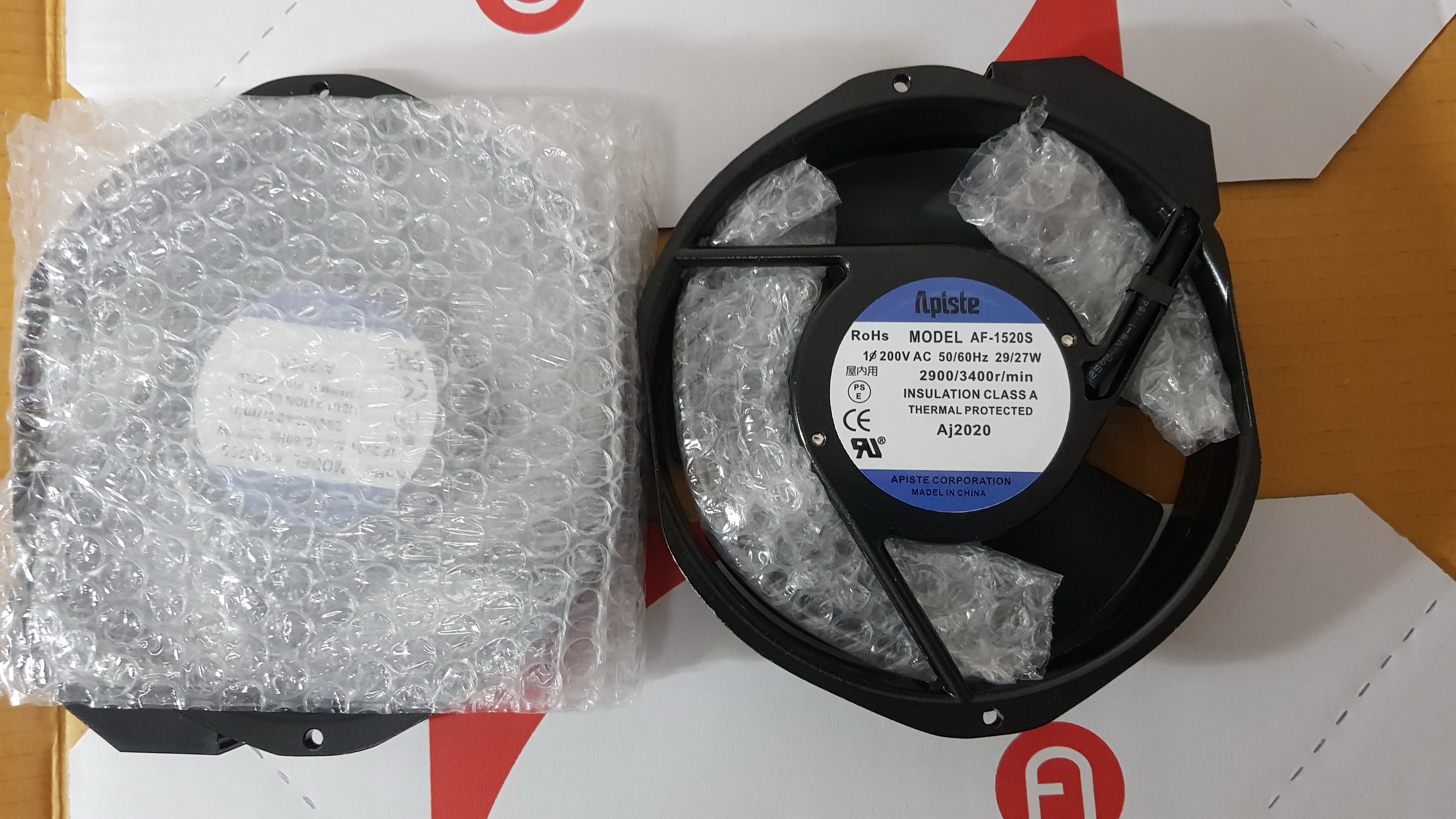 พัดลม Apiste AF-1520S ไฟ 200V