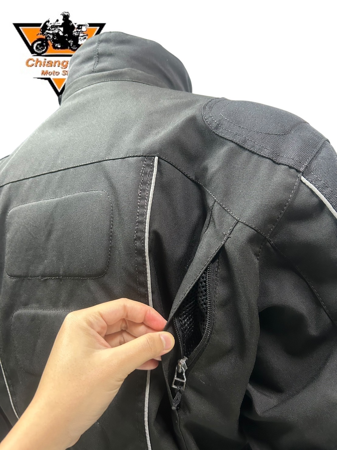 ชุดสำหรับขี่มอเตอร์ไซด์ (มือสอง) SET 034 ชุดทัวริ่ง เสื้อการ์ด + กางเกง ยี่ห้อ***Experience***