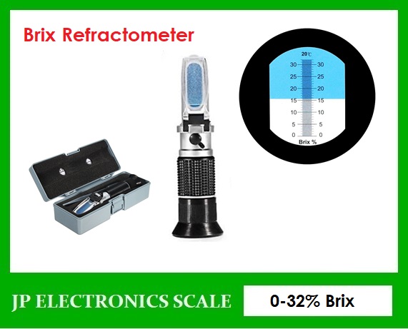 เครื่องวัดความหวาน กล้องส่องความหวาน เครื่องวัดน้ำตาล วัดค่าความหวานในอาหาร Brix Refractometer Brix 0-32%