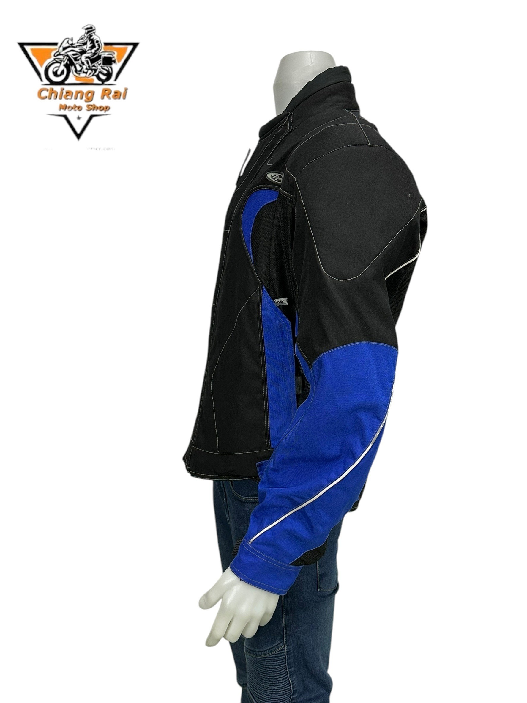 เสื้อขี่มอเตอร์ไซด์( มือสอง) RCSA 927 : อก 50" ยาว 24" (XL) **LYNX**