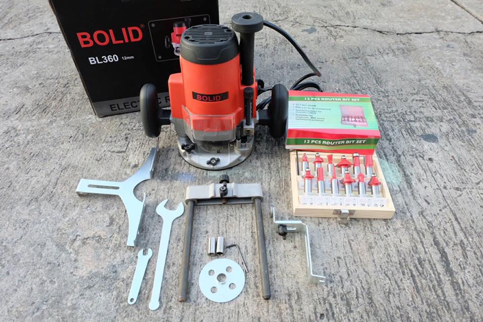 ชุดเราเตอร์พร้อมดอก bolid รุ่น BL360