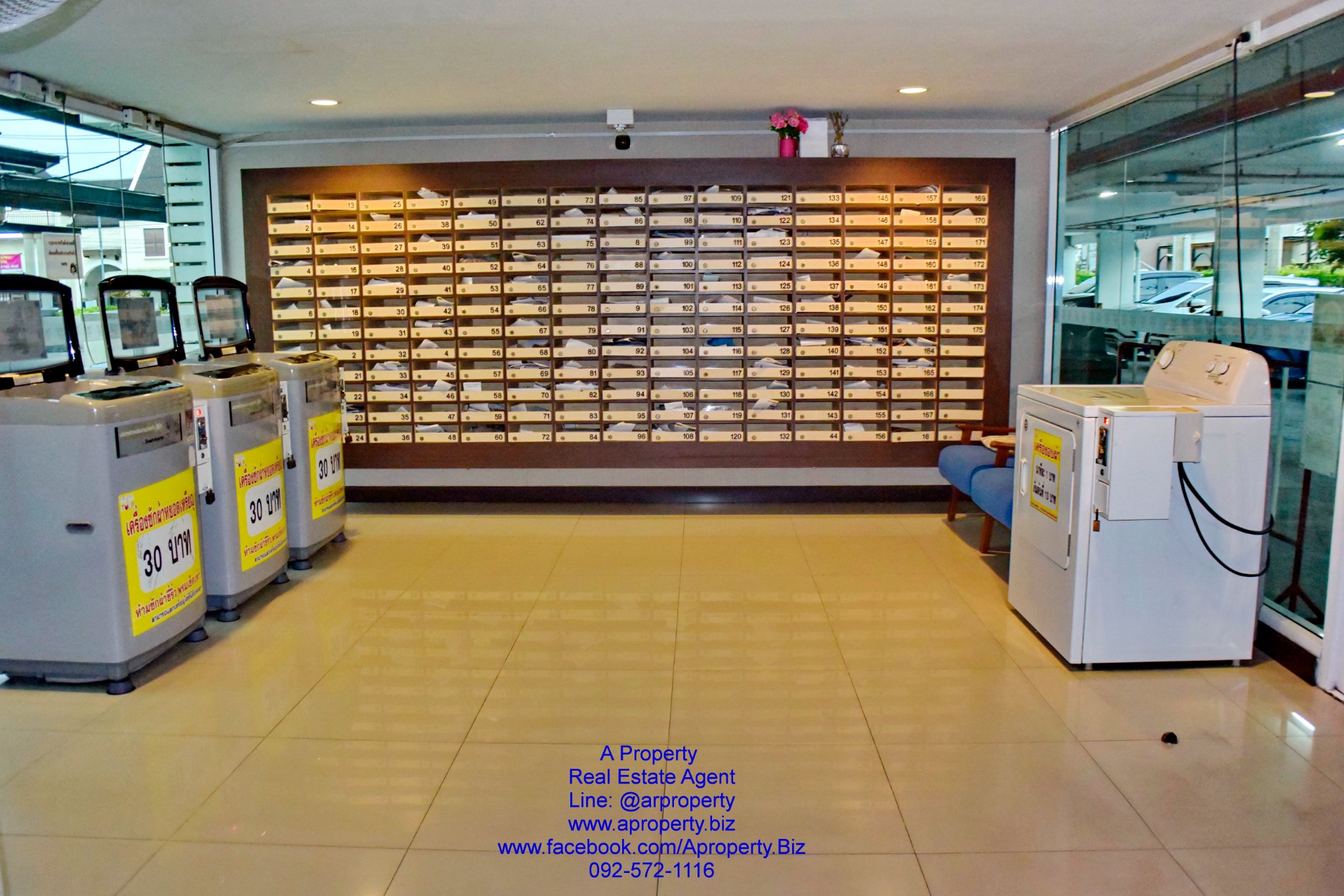 ให้เช่า คอนโดทิวลิปอ้อมน้อย ห้องมุม อาคาร G1 2 ห้องนอน