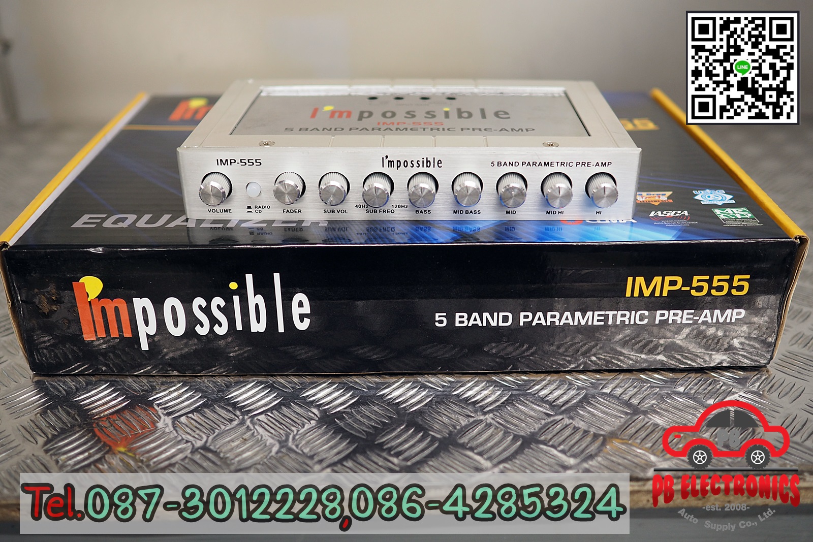 ปรีแอมป์ 5แบนด์ Impossible รุ่น Imp-555