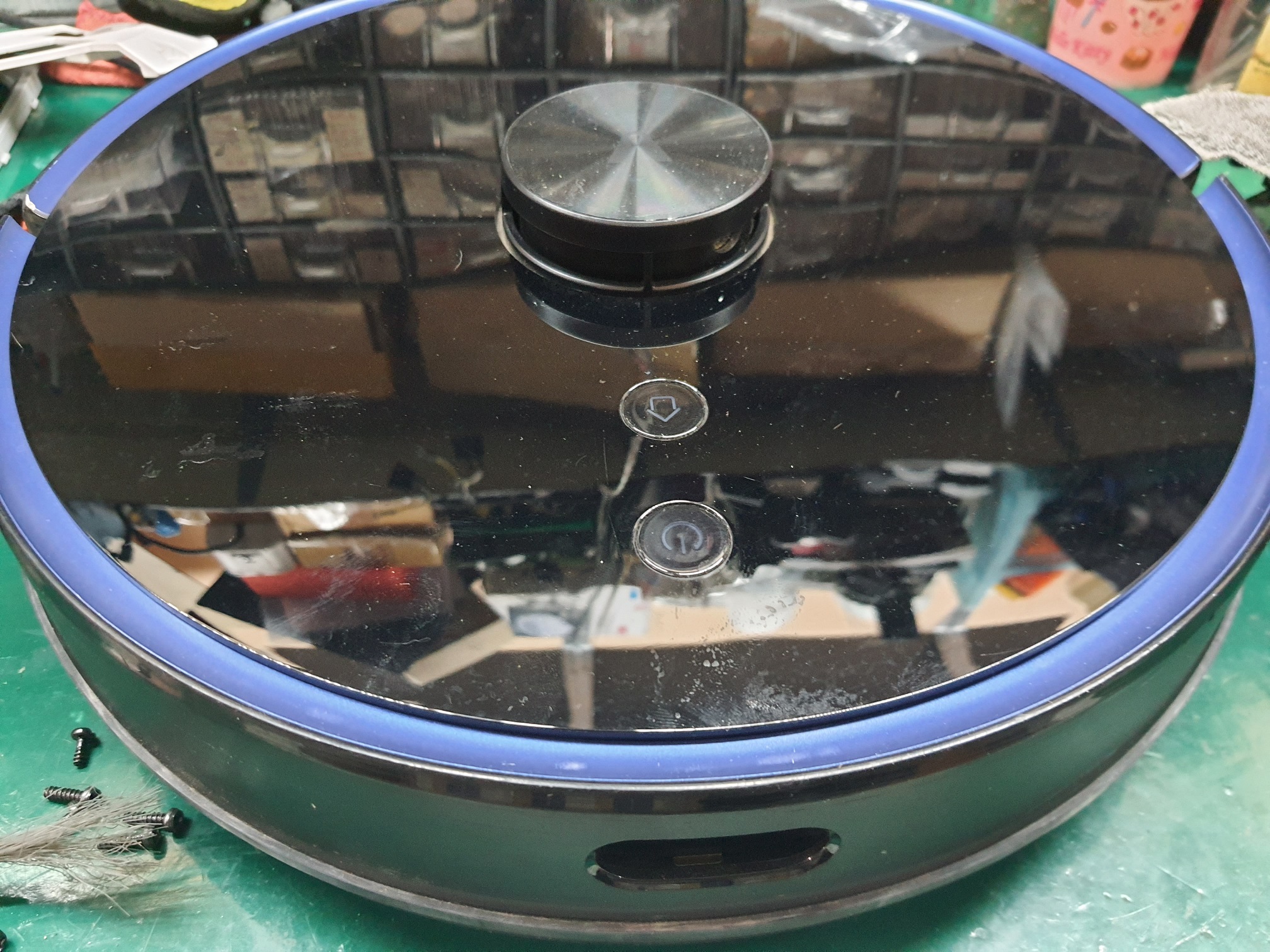 ซ่อมหุ่นยนต์ดูดฝุ่น ยี่ห้อ VIOMI รุ่น S9 อาการเครื่องไม่ทำงาน