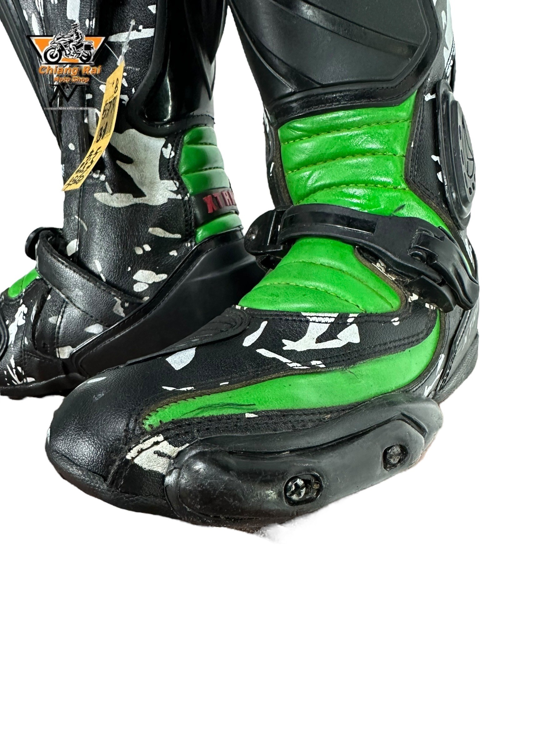 รองเท้าขี่มอเตอร์ไซด์( มือสอง) RCBS-579 Size ขนาดจากป้าย 38:EUR / 5.5:UK / 23.7:Cm.(XTRM)