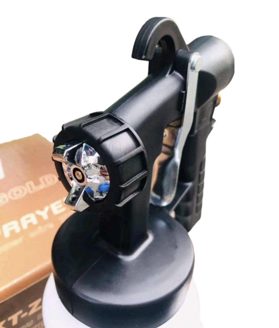 กาพ่นสีไฟฟ้ายี่ห้อ KANTO รุ่น KT-ZOOM-GOLD (รุ่นถังพลาสติก) แต่แถมมากกว่าเดิม รวม 3 ถัง