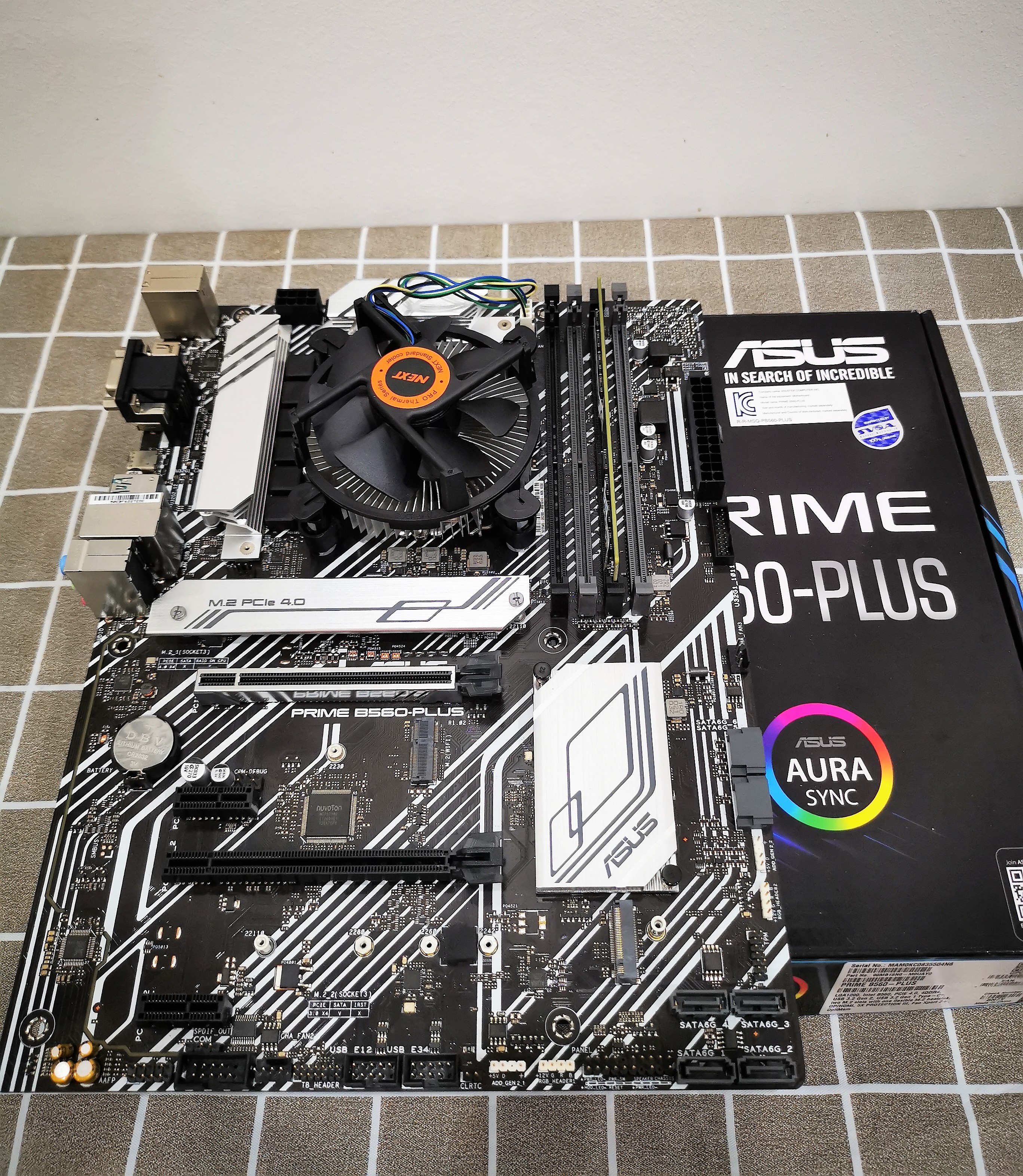 เซ็ตมัดรวม บอร์ด B560 + ซีพียู G5905 + Ram Hynix DDR4 8/2666
