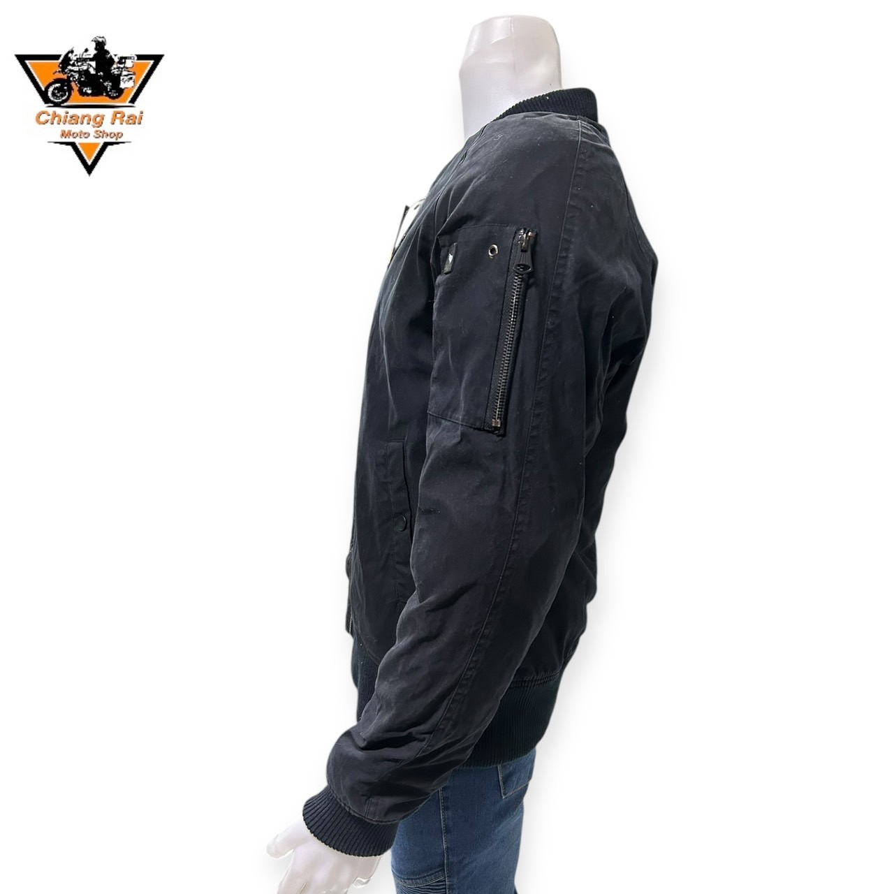 เสื้อขี่มอเตอร์ไซด์( มือสอง) CRSB 022 : อก 42" ยาว 27" (M) **Saint**