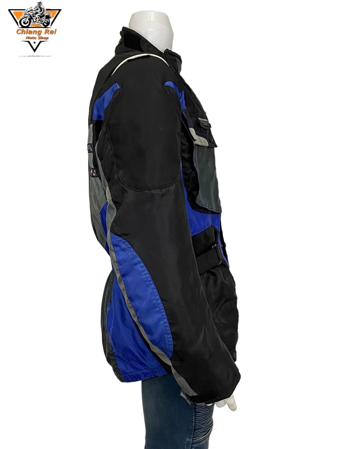 เสื้อขี่มอเตอร์ไซด์( มือสอง) RCTA 334 อก 50 " ยาว 29 "(XL)