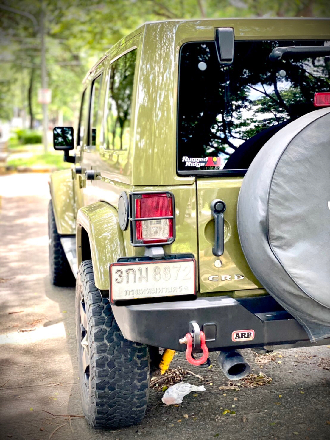 Jeep Wrangler Sahara Overland Unlimited 2.8 CRD 4x4 ปี 2015