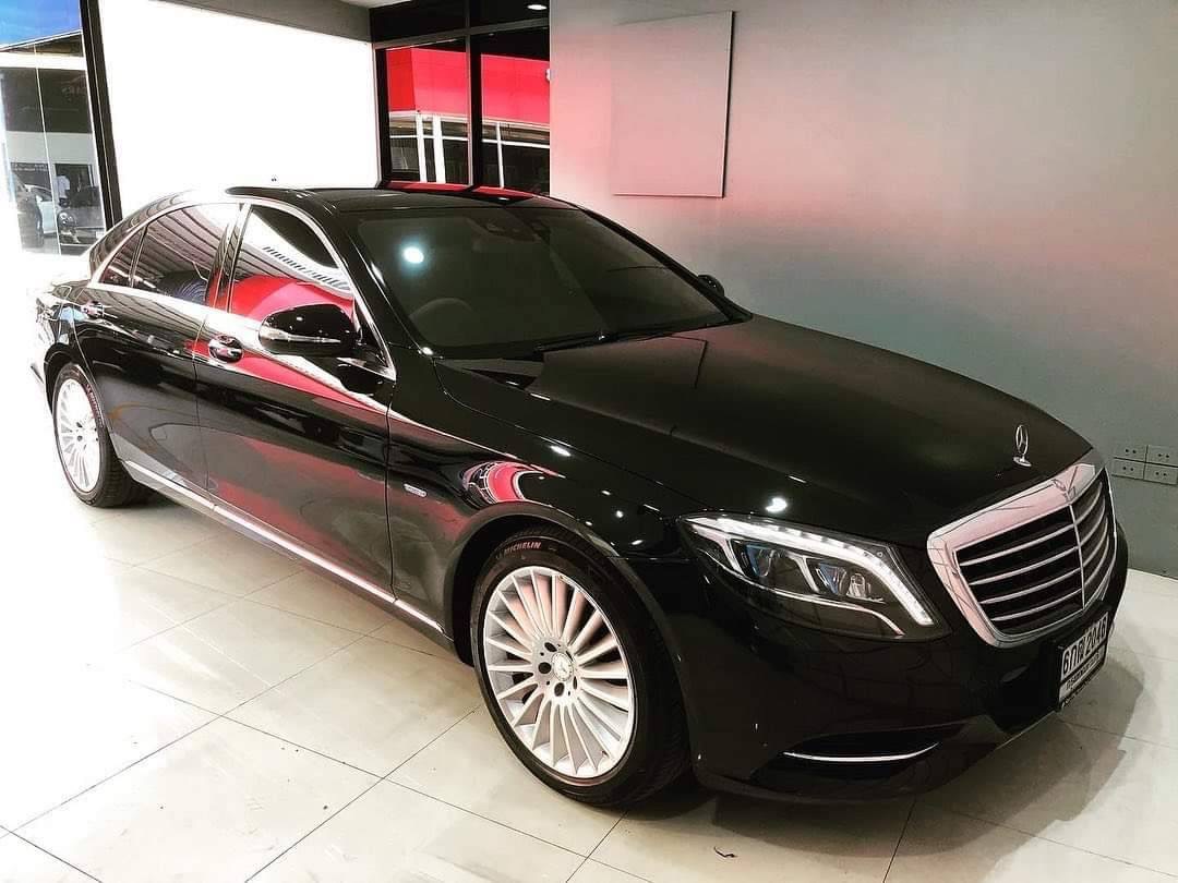 Mercedes Benz S500e V6 3.0 Exclusive Plug-in Hybrid เบรคฟ้า ปี 2017