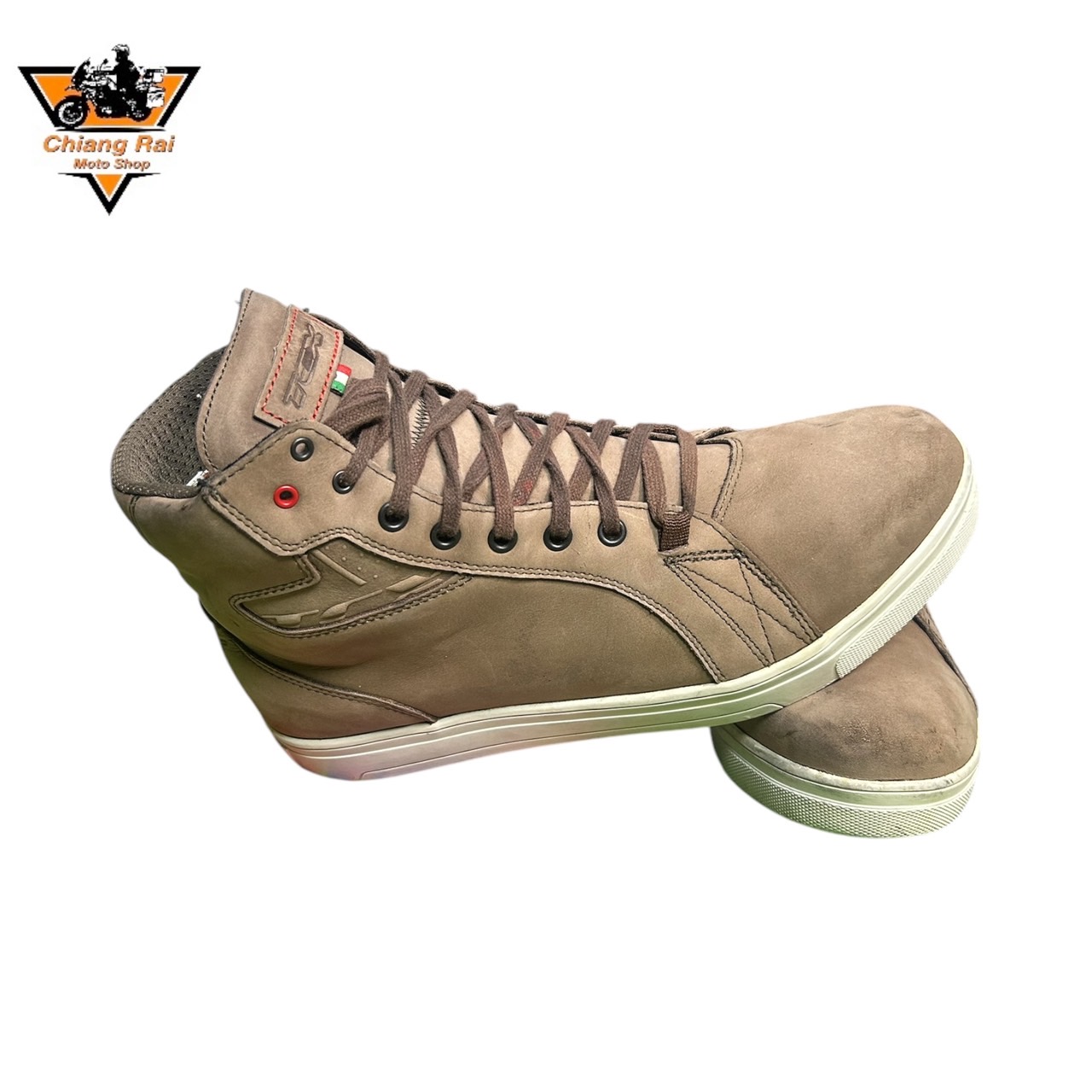 รองเท้าขี่มอเตอร์ไซด์( มือสอง) RCBS-1010 Size ขนาดจากป้าย 44:EUR / 10:UK / 28:Cm.(TCX)