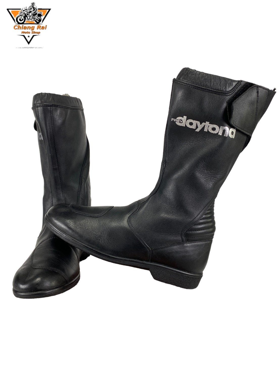 รองเท้าขี่มอเตอร์ไซด์( มือสอง) RCBS-013 Size ขนาดจากป้าย 40.5:EUR / 6.5:UK / 25:Cm.(Daytona)