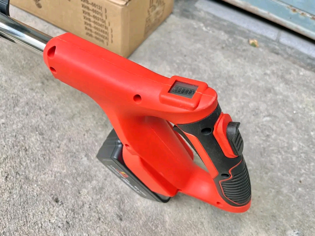 เครื่องตัดหญ้าไร้สายพับได้ รุ่น 256V ยี่ห้อ Onsen พร้อมล้อ