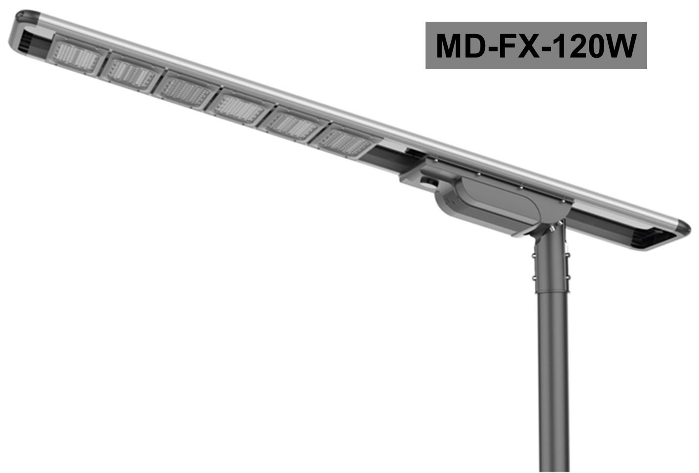 ไฟถนนโซล่าเซลล์ รุ่น MD-FX Series 120W