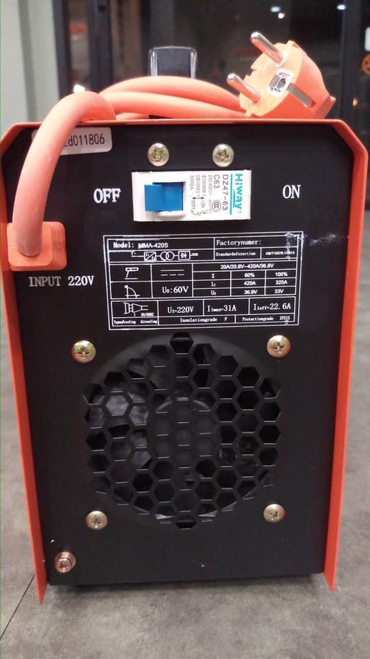 ตู้เชื่อม ZARD 420 Amp มาใหม่ 3 ปุ่ม