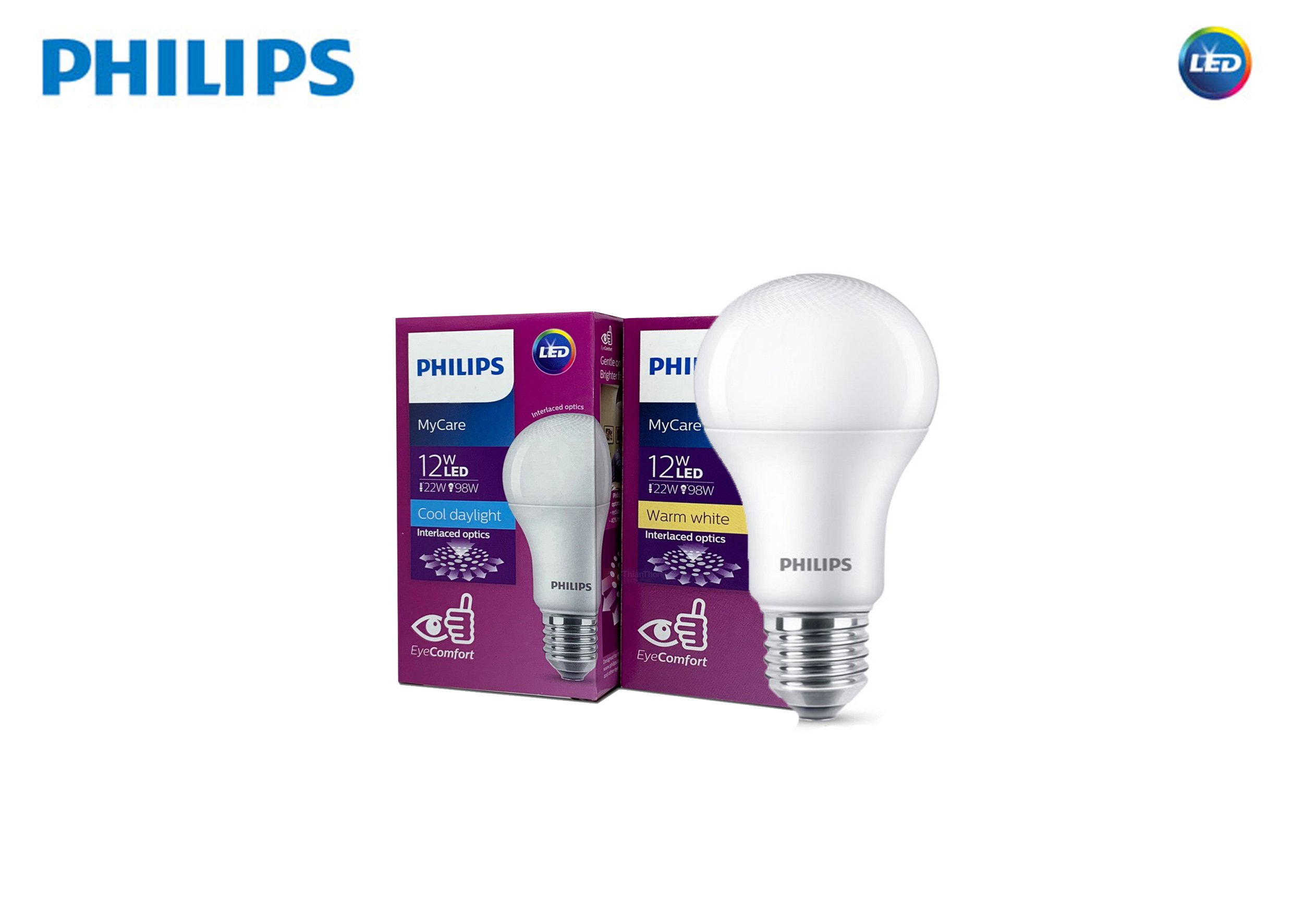 หลอด LED Bulb 12W E27 PHILIPS