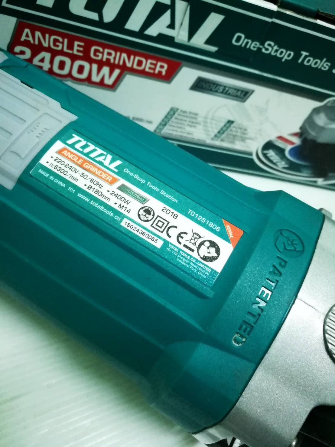 เครื่องเจียร์ไฟฟ้า 7 นิ้ว Total