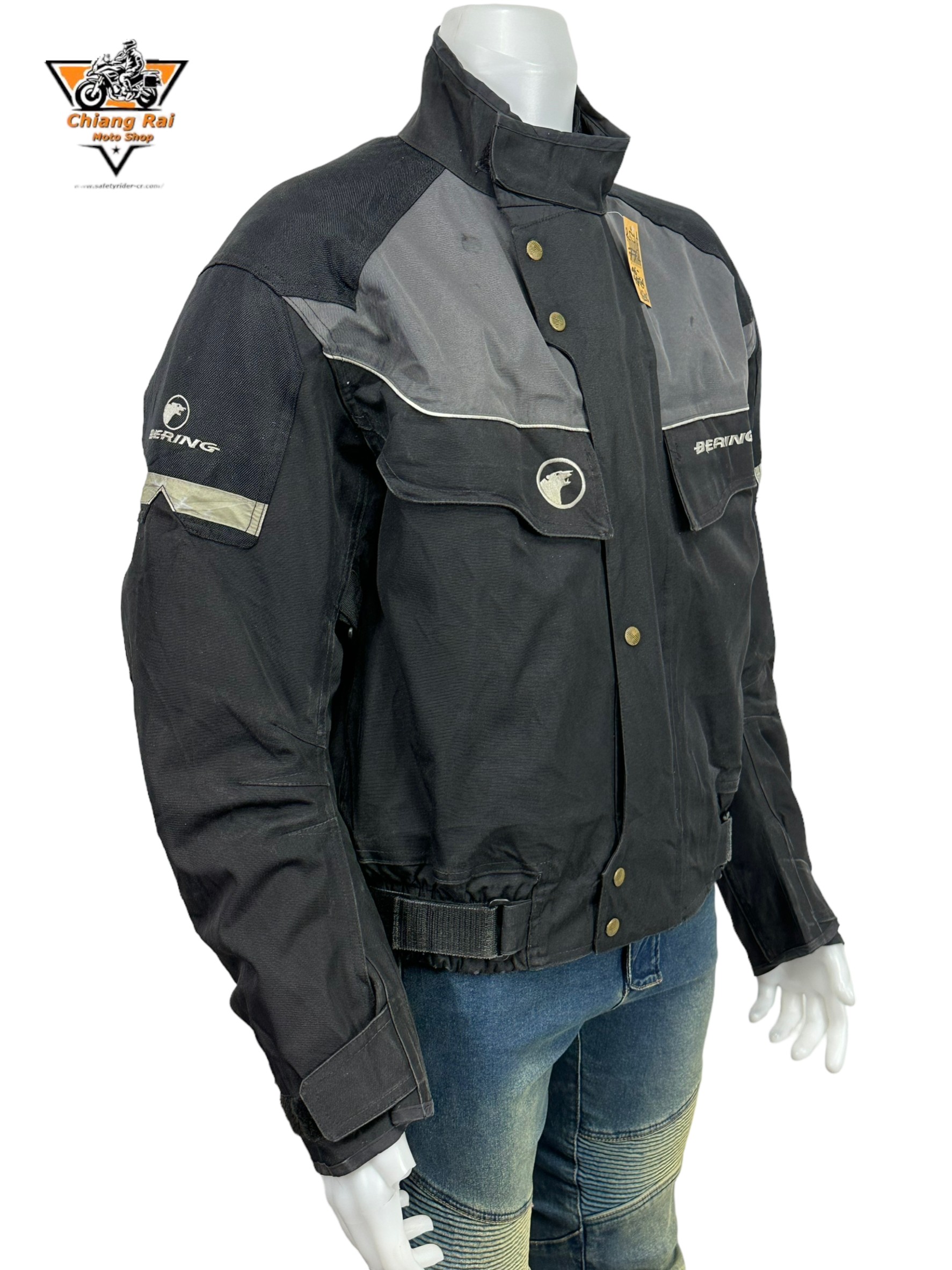 เสื้อขี่มอเตอร์ไซด์( มือสอง) RCSA 772 : อก 46-48" ยาว 24" (L) BERING
