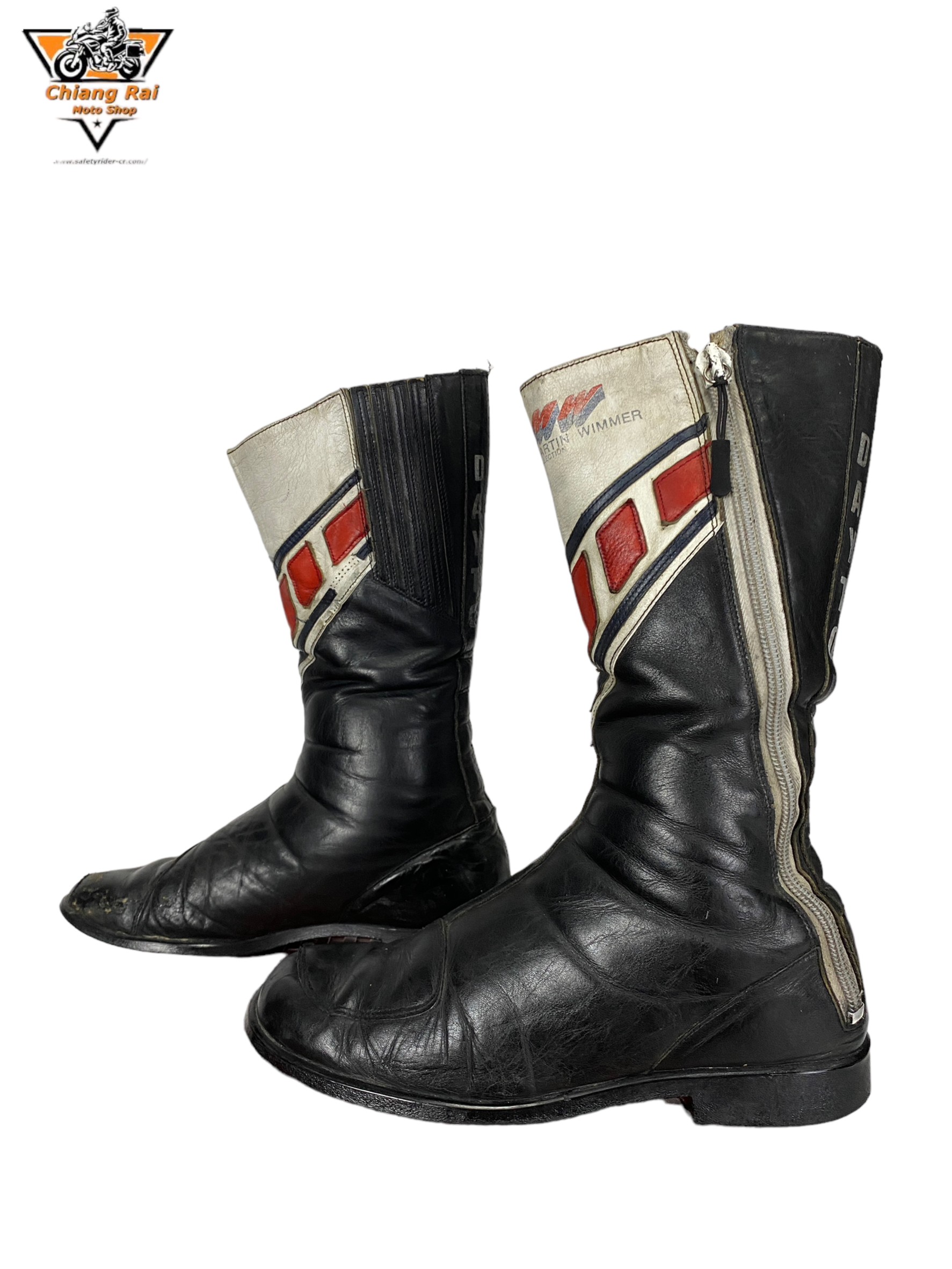 รองเท้าขี่มอเตอร์ไซด์( มือสอง) RCBS-105 Size ขนาดจากป้าย 42:EUR / 7.5:UK / 25.8:Cm.(MARTIN)