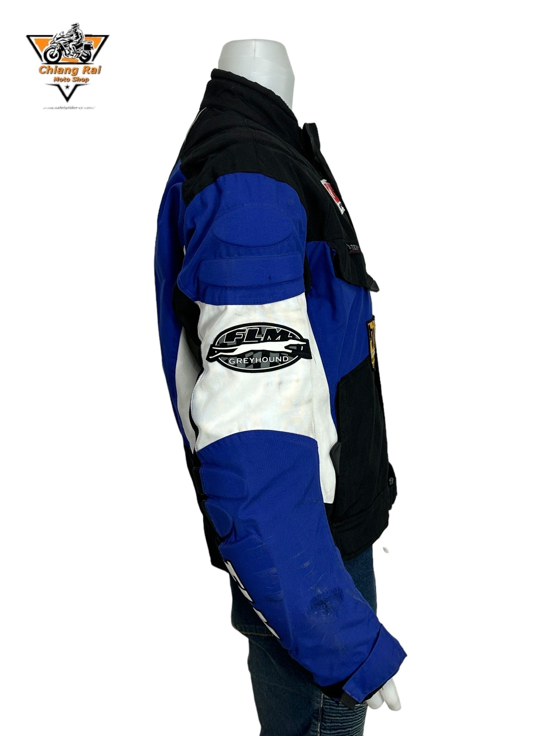 เสื้อขี่มอเตอร์ไซด์( มือสอง) RCSA 886 : อก 52" ยาว 25" (XL) **FLM**