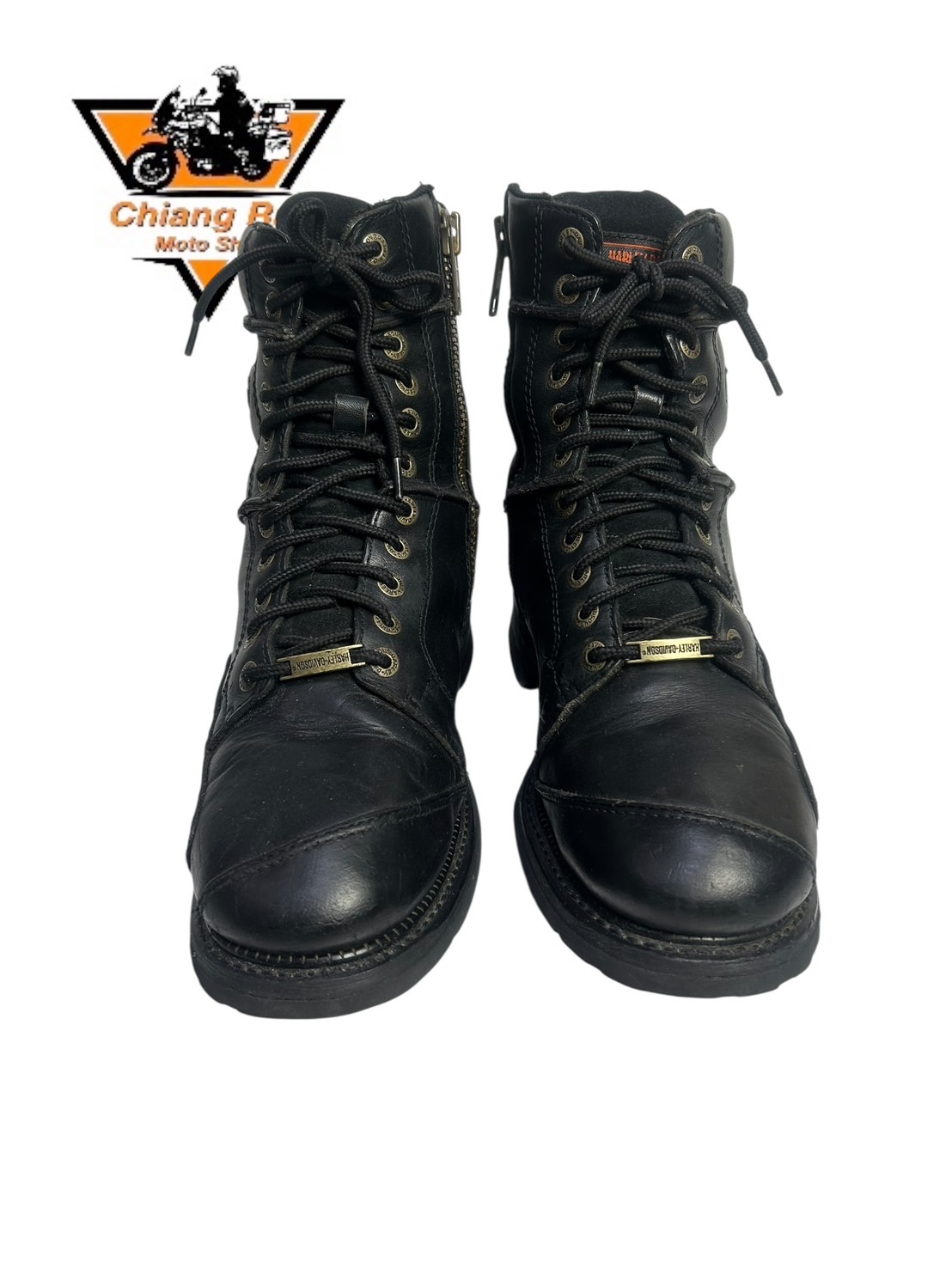 รองเท้าขี่มอเตอร์ไซด์( มือสอง) RCBT-102 Size ขนาดจากป้าย 45:EUR / 10.5:UK / 28.5:Cm.(Harley-Davidson)