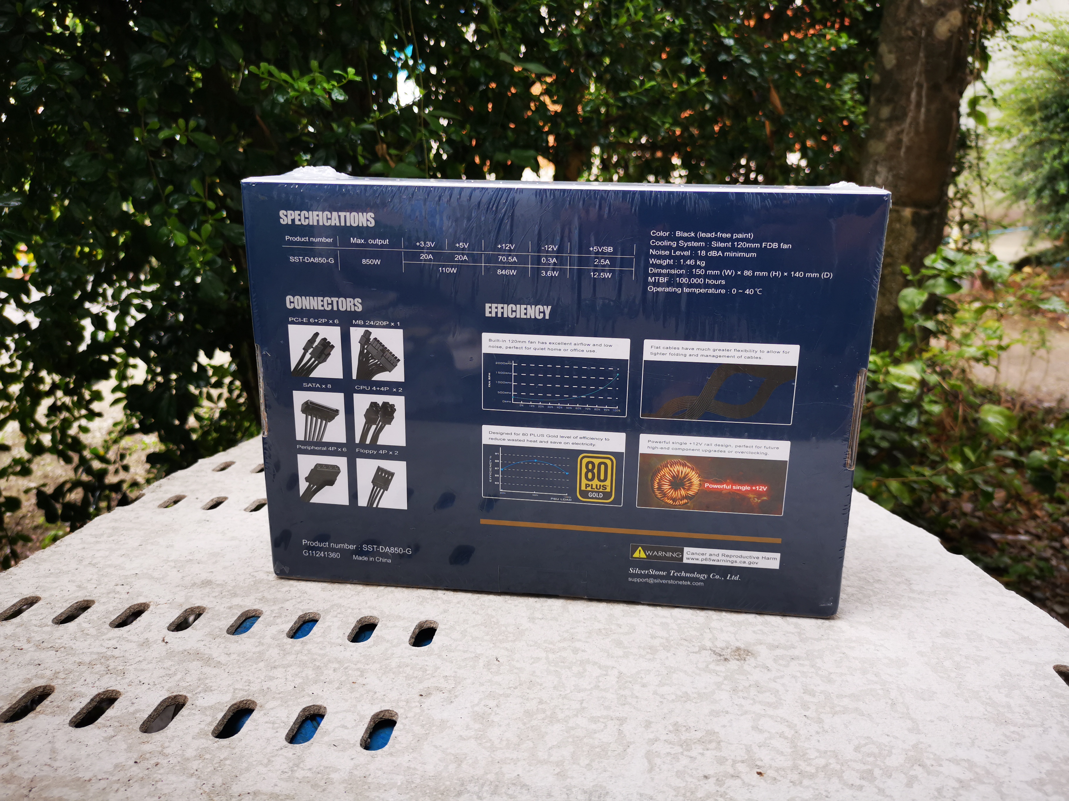 PSU SilverStone DA850 850W (80+ Gold)