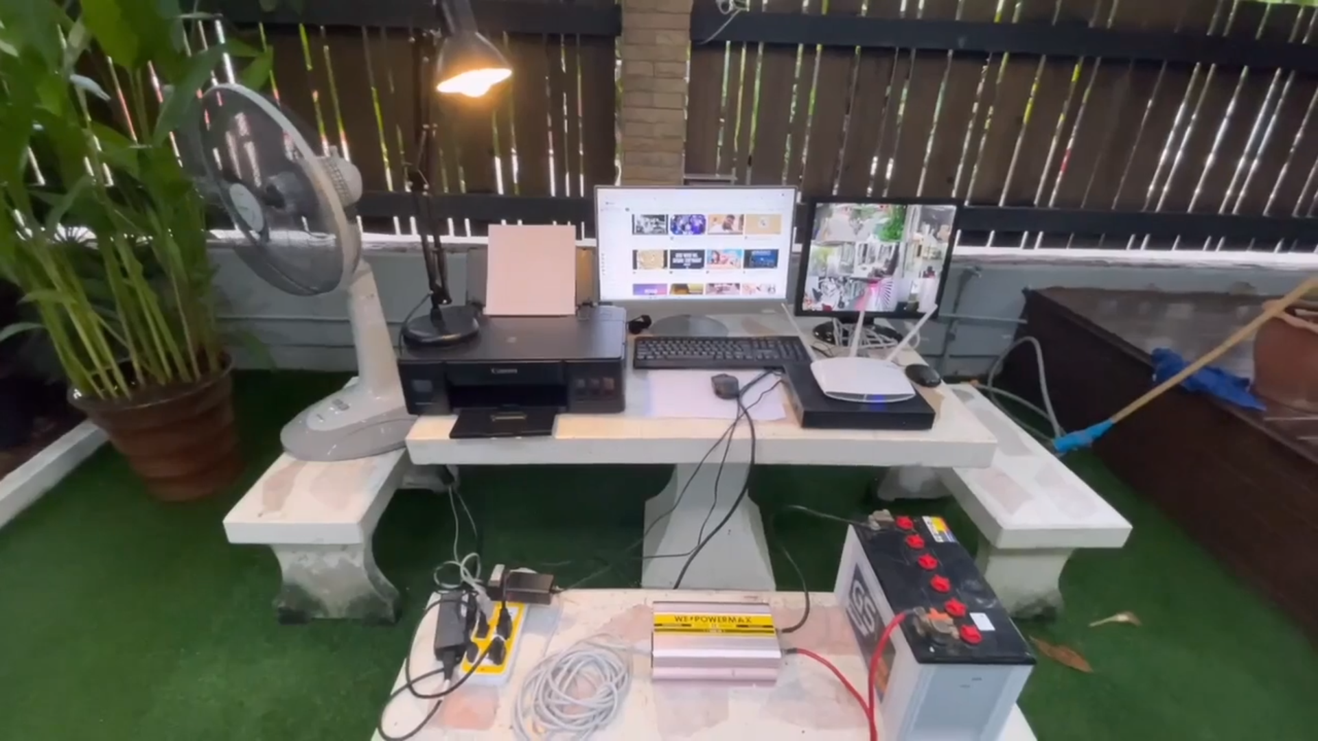 ตัวแปลงไฟ 12V เป็นไฟบ้าน 220V ขนาด 3,000W ยี่ห้อ WE POWER MAX